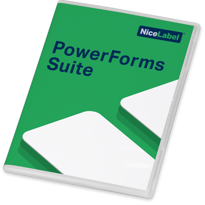 Logiciel impression Powerfoms Suite Nicelabel